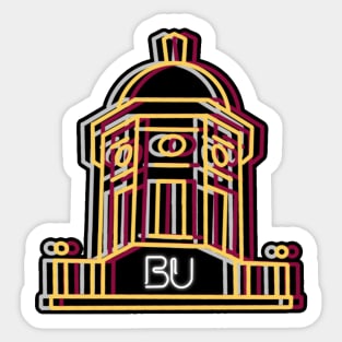 Bloomsburg Carver Hall Outline Sticker